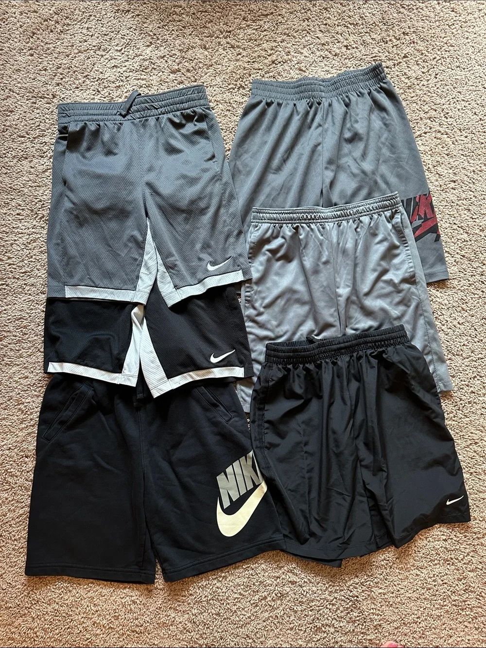 Nike Boys' Athletic Shorts — Size Large